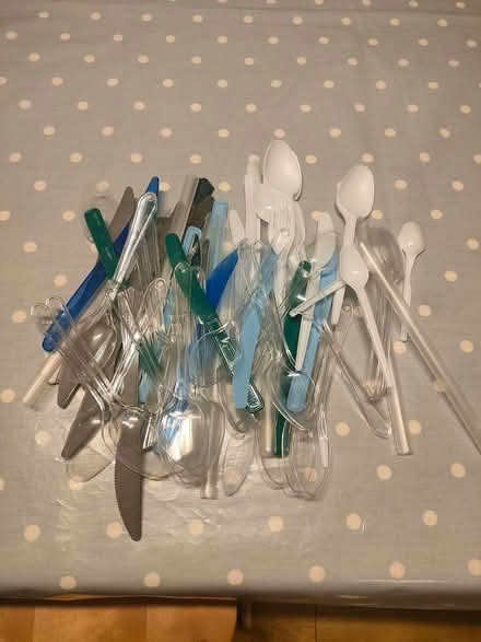 Photo of free Plastic party cutlery (Llanberis LL55) #1