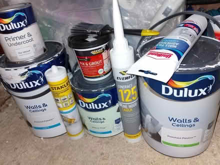 Photo of free Decorating bits including Emulsion (Grove OX12) #1