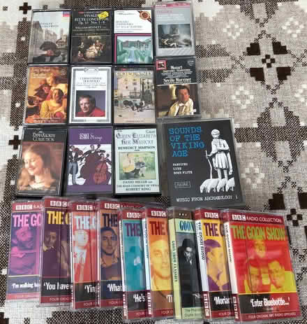 Photo of free Pre-recorded cassette tapes (Buckhurst Hill IG9) #1