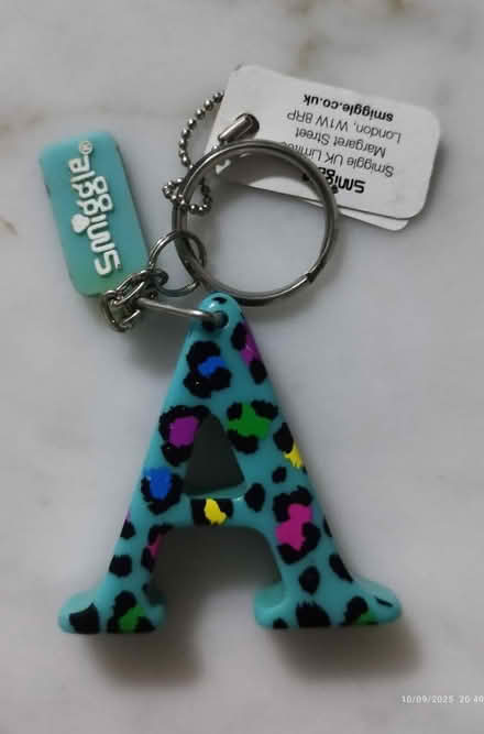 Photo of free Smiggle "A" keychain (Tpy) #1