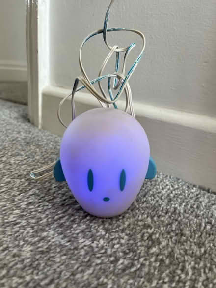 Photo of free Blue ikea lamp (Beauchief S8) #1