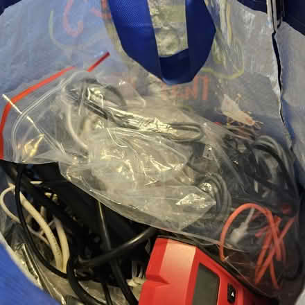 Photo of free Bag of various electrical cables (W10 - Ladbroke Grove) #1