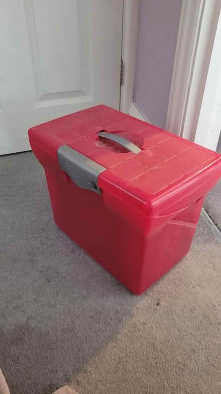 Photo of free A4 file box with dividers (Morden (near Ravensbury Park)) #2