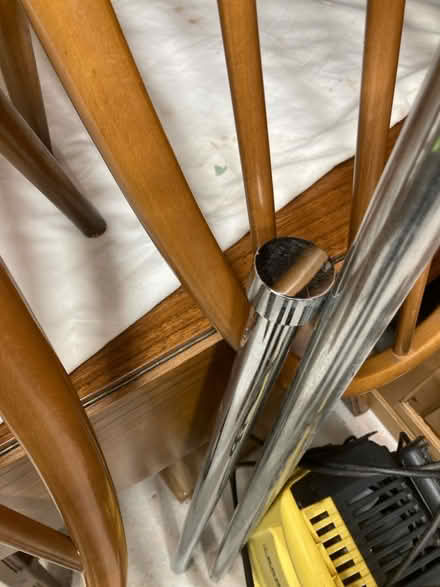 Photo of free Chrome curtain pole (Waterlooville PO8) #3