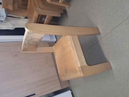 Photo of free Wooden children's chair (Carnforth) #1