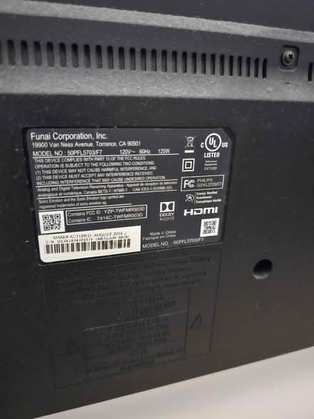 Photo of free 50 inch philips TV (Upper East side) #4