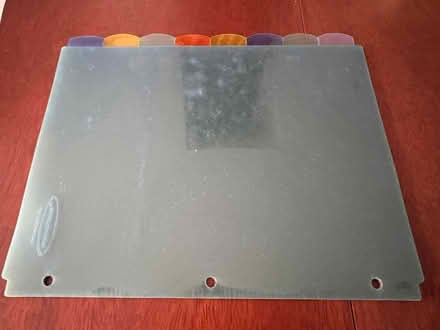 Photo of free Plastic loose leaf notebook tabs (Swarthmore) #1