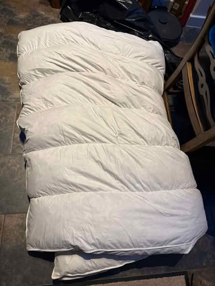 Photo of free Mattress topper - duck feather & down - king (Craigleith EH4) #1