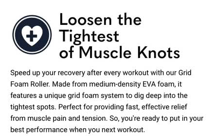 Photo of free Core Balance Foam Roller (South Woking) #3