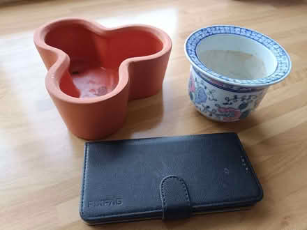 Photo of free Two small plant pots (Haldens AL7) #1