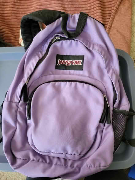 Photo of free Lavender Jansport backpack (Livonia) #1
