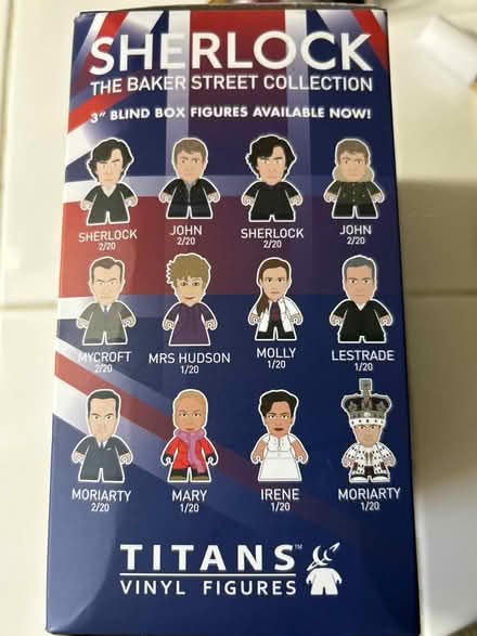 Photo of free Sherlock Holmes vinyl figure (10011 (17th & 9th)) #2
