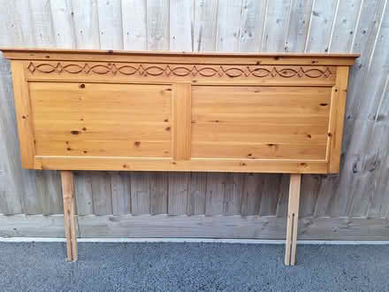 Photo of free Pine headboard (SN15) #1