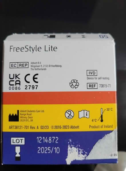 Photo of free Blood glucose test strips (Consett DH8) #2