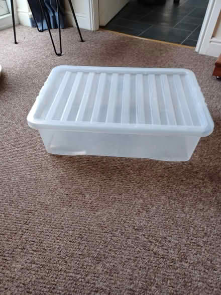 Photo of free Plastic storage boxes (LA4 5NY) #1