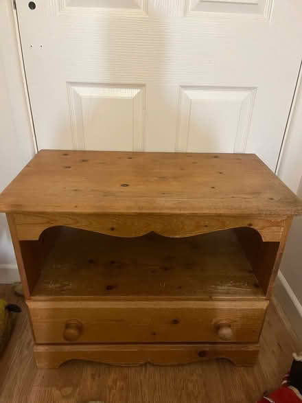Photo of free Pine TV stand (Bubnell DE45) #1