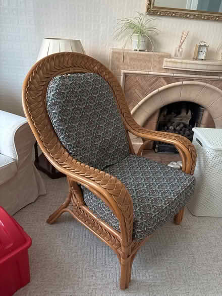 Photo of free Wicker chair (Kings Park G44) #2