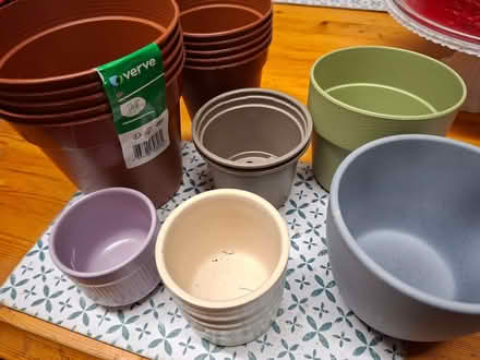 Photo of free Gardening pots and tubs (Sainsburys GL52) #1
