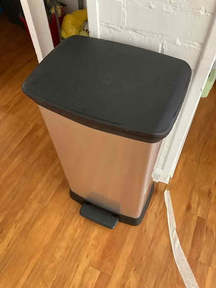 Photo of free Foot pedestal bins metal x2 (CV21 Rugby) #3