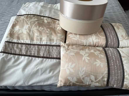 Photo of free Bedroom curtains , lampshade and small bed cushions (Cubbington CV32) #1