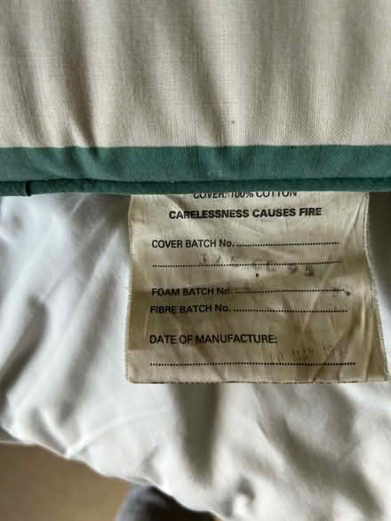 Photo of free Outside chair cushions (Bloxham OX15) #4