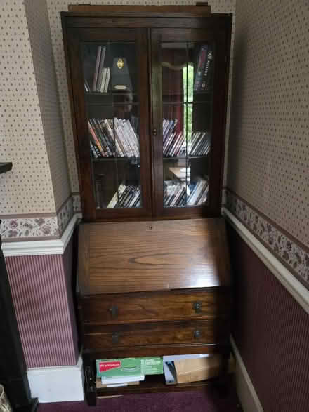 Photo of free Antique desk unit (Winchmore Hill N21) #1