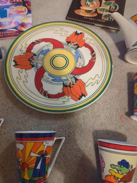 Photo of free Clarice cliff replica pottery (Stretford) #2
