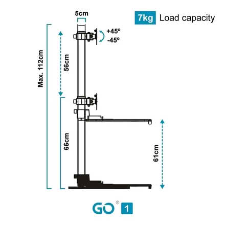 Photo of free Adjustable standing desk (Old Coulsdon CR5) #4