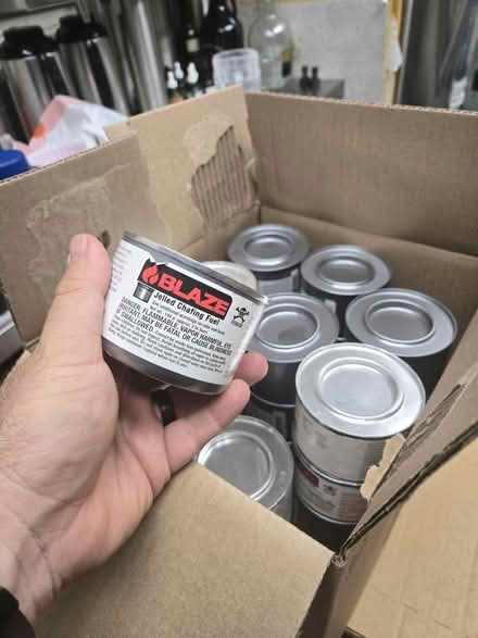 Photo of free 90 cans if sterno chafing jelly (Fairfax city) #1