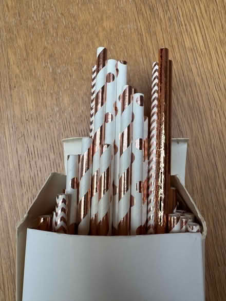 Photo of free Paper straws (Pooley Green TW20) #2