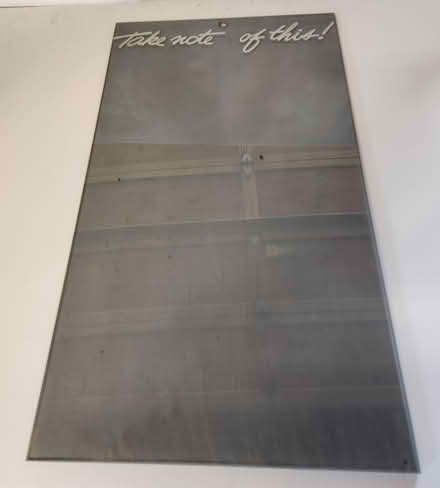 Photo of free Glass Note Board (Stafford Drive Cupertino) #1