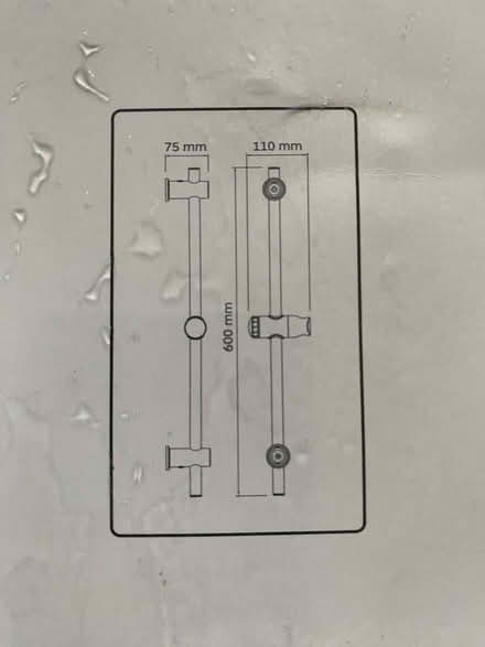 Photo of free Shower rail (Runcton PO20) #3