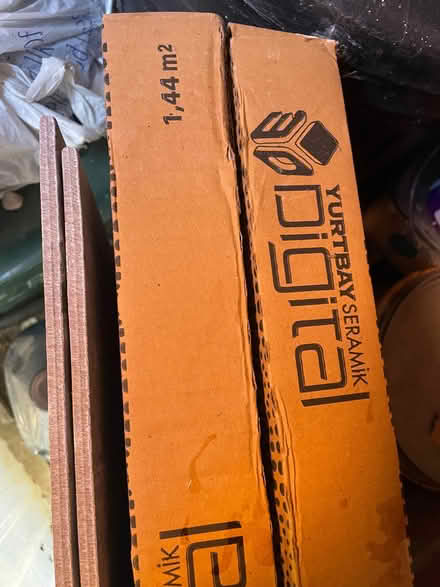 Photo of free Left over beautiful grey bathroom tiles (Seven Sisters N15) #3