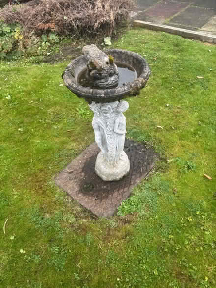 Photo of free Stone Bird bath (Harwood) #2