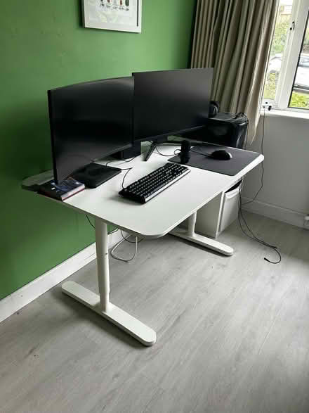 Photo of free Large desk, IKEA not computer stuff (Killiney, Co Dublin) #1