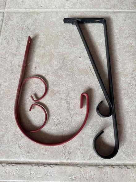 Photo of free Two metal pot hangers (Swarthmore) #1