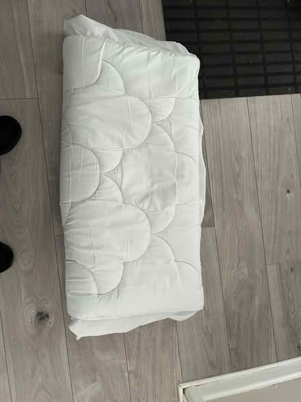 Photo of free Single ikea mattress bedding topper (Amber valley DE55) #3