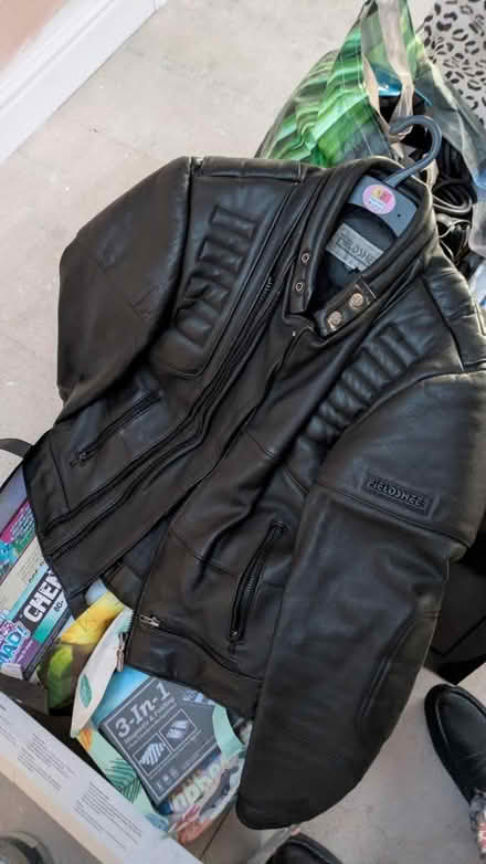 Photo of free 2 X leather motorbike jackets (BR1) #3