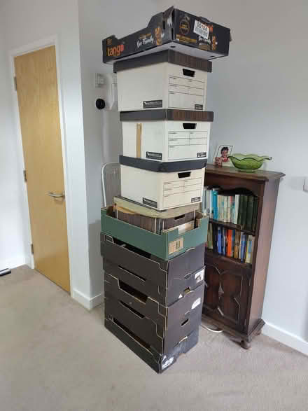Photo of free Cardboard boxes (Little Chester DE1) #1