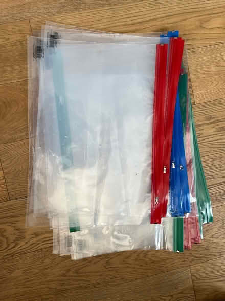 Photo of free A3 zipper plastic wallets (Royston SG8) #1