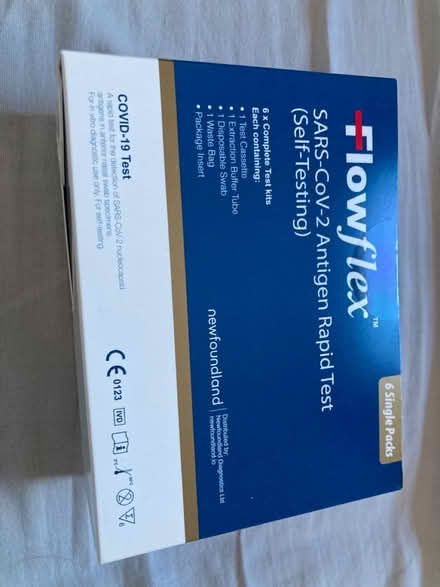 Photo of free Box of Covid tests (Bournville Station) #1