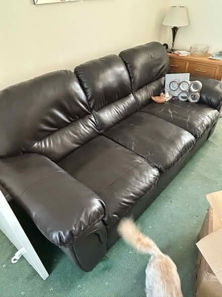 Photo of free 3 piece suit leather (Hawne B63) #1