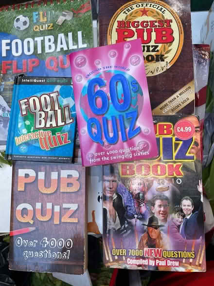 Photo of free Quiz books (Mitcham CR4) #1