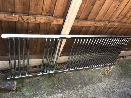 Photo of free Tall bathroom towel rail (Sidcup DA15) #1