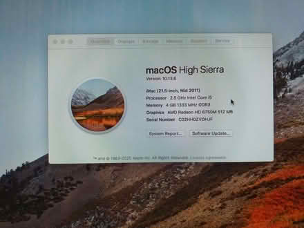 Photo of free Old Apple iMac (The Nurserylands TW12) #2