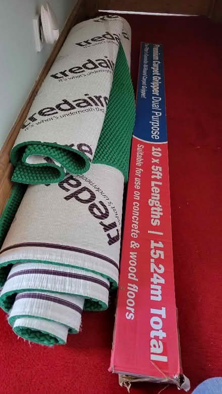 Photo of free Underlay and carpet gripper (Palmer Park RG6) #1
