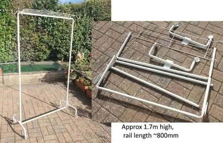 Photo of free Wheeled garment rail (Caversham Heights RG4) #1