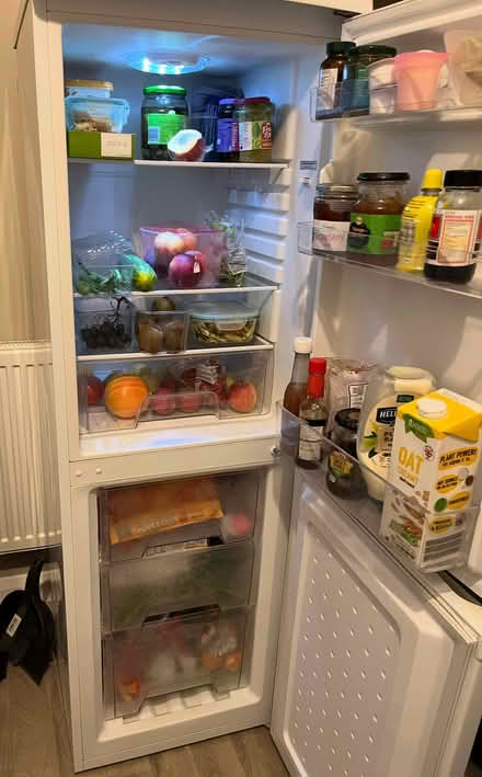 Photo of free Small fridge freezer (Great Moor SK3) #2