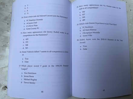 Photo of free Quiz books (Mitcham CR4) #2