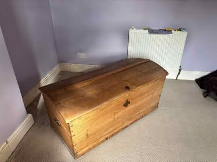 Photo of free Solid pine blanket box (Bowerham LA1) #1